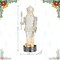 Set of 2 12.5"H Lighted Acrylic Crystal Nutcracker Figurine Waterglobe